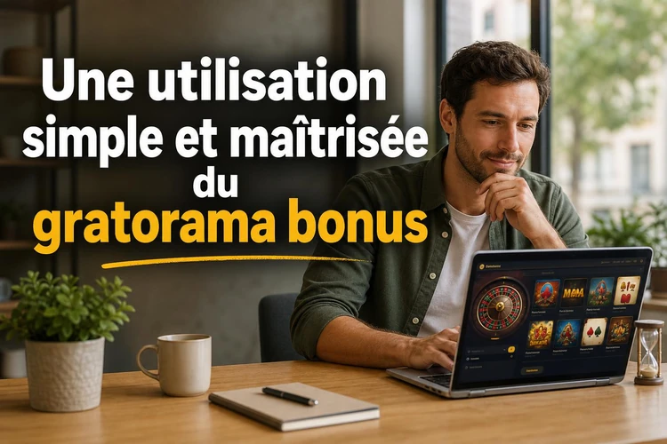 Une utilisation simple et maîtrisée du gratorama bonus