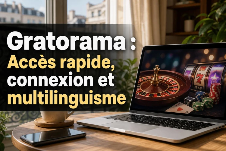 Gratorama: Accès rapide, connexion et multilinguisme