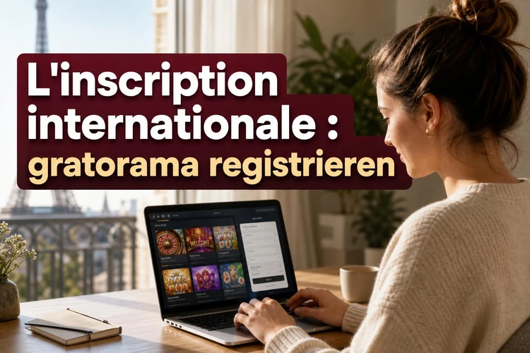 L'inscription internationale: gratorama registrieren et gratorama inloggen