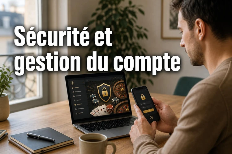 Sécurité et gestion du compte