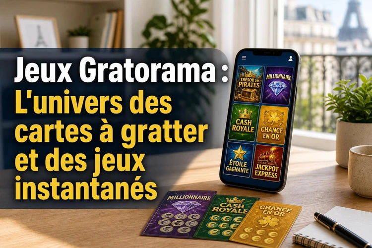 Jeux Gratorama: L'univers des cartes à gratter et des jeux instantanés