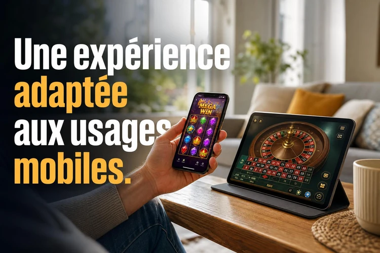 Une expérience adaptée aux usages mobiles